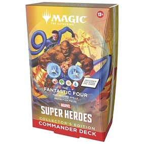 Marvel Super Heroes - Commander Deck Collector's Edition - Fantastic Four - Magic the Gathering